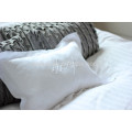 Hand embroidered pillow case pillowcase for hotel home